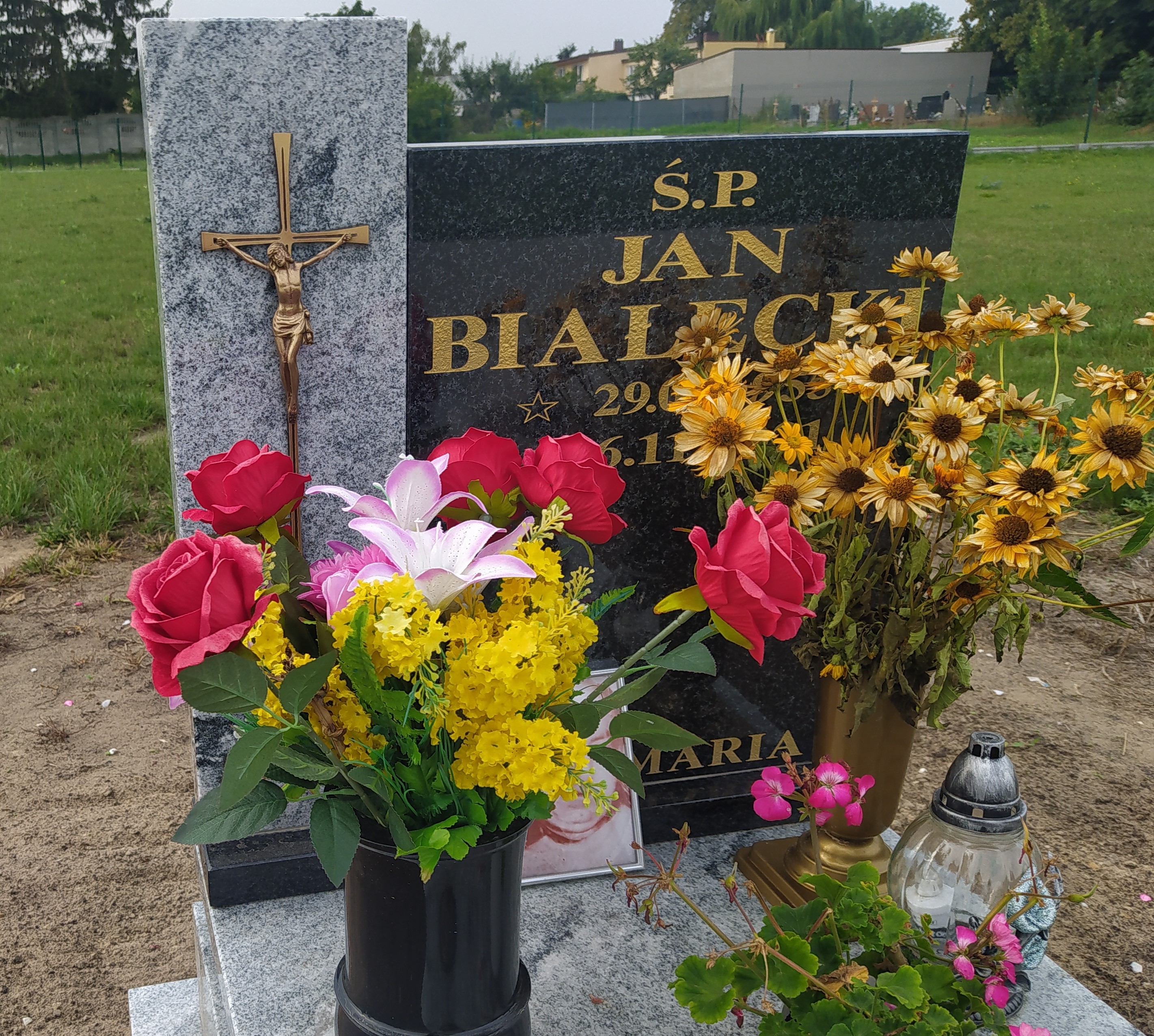 Grób Maria  Białecka 